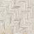 Athena Gold Honed Marble Chevron Pattern Tile- 029