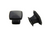 Square Charlotte Knob Weathered Black 32mm- 061