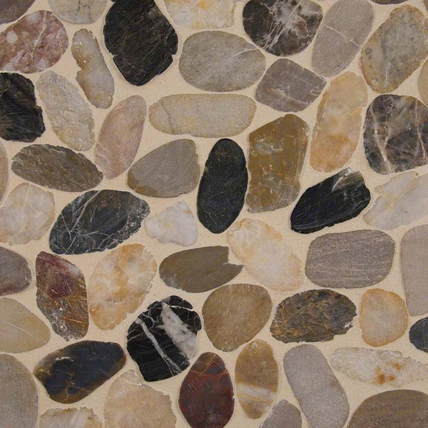 Mix River Pebbles Pattern 10MM- 029