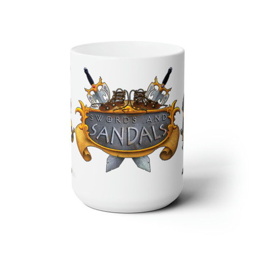 Swords and Sandals Ceramic Mug