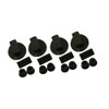 UNIVERSAL BLACK OVEN KNOBS PACK OF 4