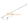 UNIVERSAL CUT TO SIZE WHITE COOKER DOOR HANDLE