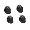 UNIVERSAL 35MM BLACK COOKER CONTROL KNOB PACK OF 4