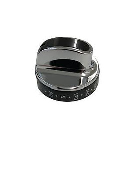 STOVES NEW WORLD OVEN COOKER TEMPERATURE KNOB SWITCH SILVER BLACK 083157008