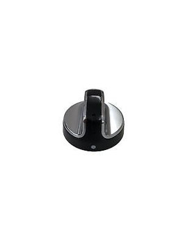 STOVES NEW WORLD OVEN HOB HOTPLATE BURNER FLAME GAS KNOB SWITCH SILVER BLACK 083157007