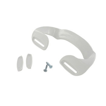 UNIVERSAL FRIDGE FREEZER DOOR GRAB HANDLE WHITE REFRIGERATOR ADJUSTABLE 190MM