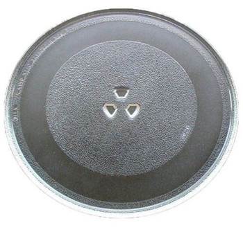 UNIVERSAL MICROWAVE GLASS PLATE 3 PIP FITTING 245MM