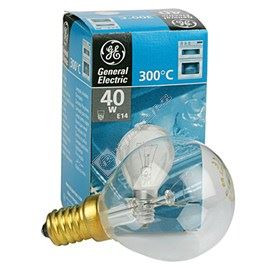 GENUINE GE  40W E14 OVEN BULB