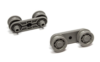 GENUINE BEKO DISHWASHER SCROLLING WHEELS PK 2 1752600400