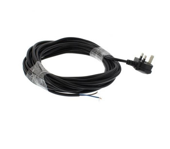 UNIVERSAL 12M UK 13A PLUG VACUUM CLEANER MAINS CORD