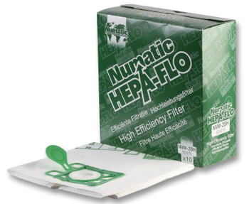 GENUINE NUMATIC NVM2BH VACUUM CLEANER BAGS 10 PACK 604016