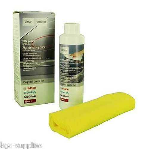 BOSCH CERAMIC HOB GLASS CARE KIT CLEANER 311502
