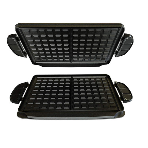 GENUINE GEORGE FOREMAN EVOLVE GRILL TYPE WAFFLE PLATES GFP84WP DISHWASHER-SAFE