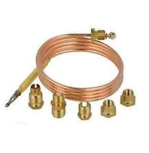 UNIVERSAL THERMOCOUPLE KIT 1500MM & FIXINGS GAS BOILER OVEN COOKER GRILL