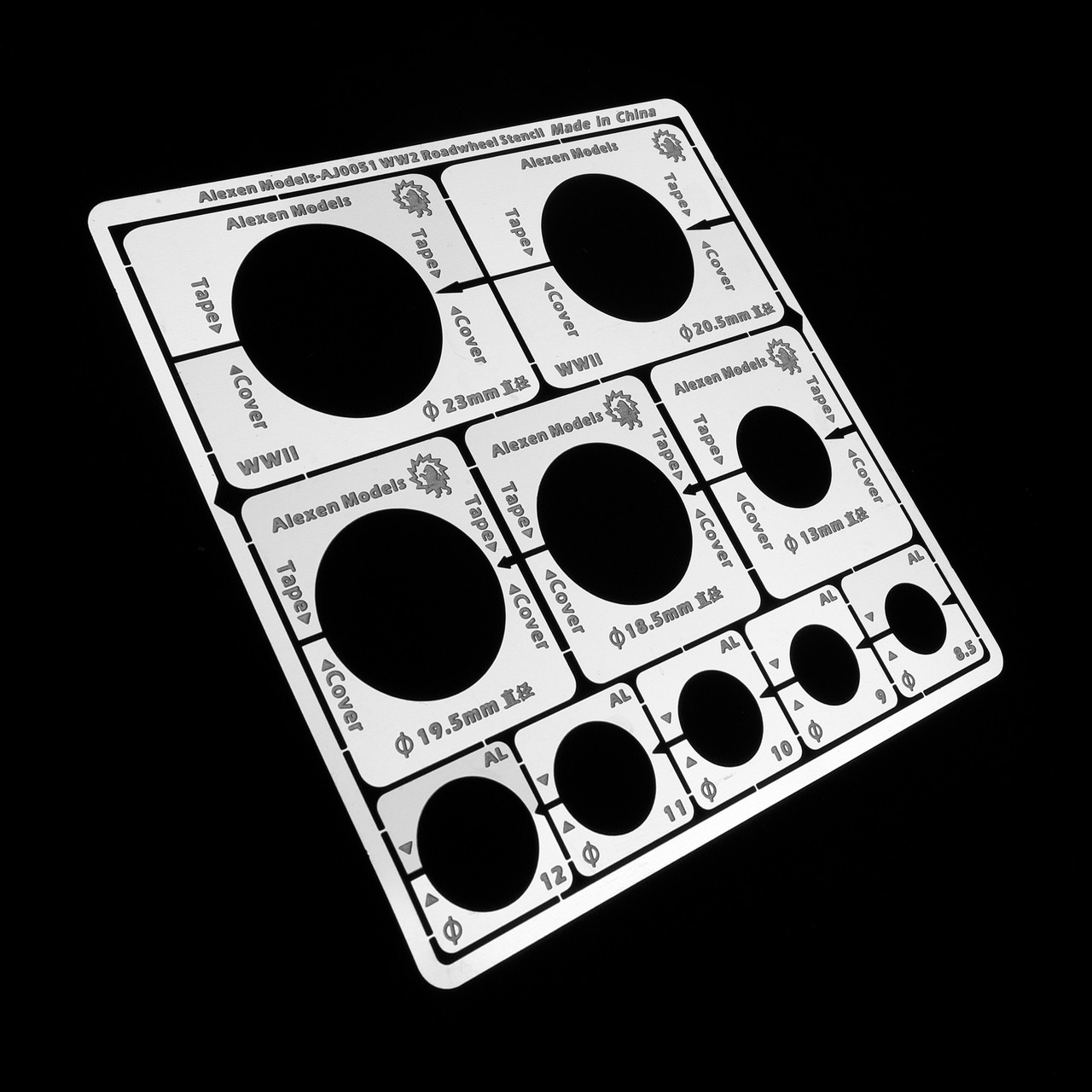 WW2 Road Wheel Adjustable Masking Template Modeller #39 s Workshop WW2 Road Wheel Adjustable Masking Template Modeller #39 s Workshop