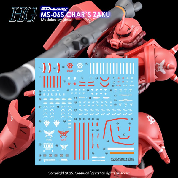 HG Char's Zaku GQ