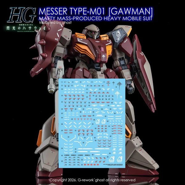 HG Messer Type-M01 Gawman Use