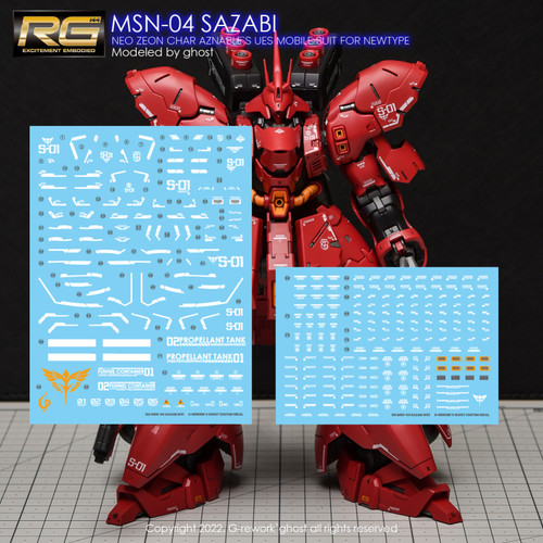 RG Sazabi (grework ver. 3) - Modeller's Workshop