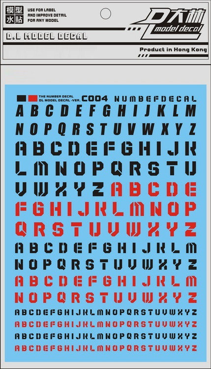 Detecta Model Letters Alphabets - Modeller's Workshop