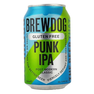 Brewdog Gluten-Free Punk IPA 24 x 330ml Can - 25640542.jpg
