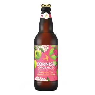 Cornish Orchards Raspberry & Elderflower 12 x 500ml NRB - 27890054.jpg