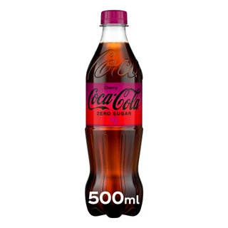 Coca-Cola 'Coke' Zero Sugar Cherry 12 x 500ml PET - 52120031_1.jpg