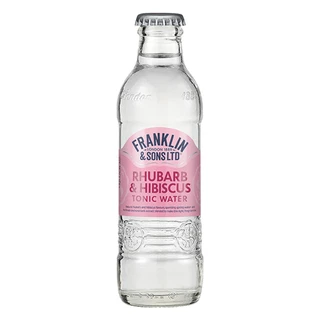 Franklin & Sons Rhubarb Tonic Water with Hibiscus 24 x 200ml NRB - 55250140_1.jpg