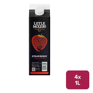 Little Mixers Super Premium Strawberry Puree 4 x 1L Carton - 58778451_B.jpg