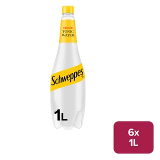 Schweppes Tonic Water 6 x 1L  PET - 52190049_B.jpg