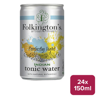 Folkingtons Light Tonic Water 24 x 150ml Can - 54122830_B.jpg