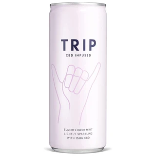 Trip Elderflower & Mint CBD Infused Drink 24 x 250ml Can - 32041300.jpg