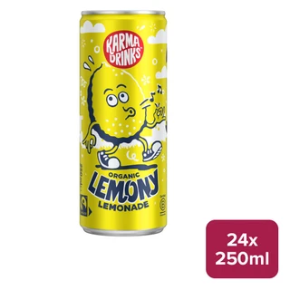 Karma Lemony Lemonade 24 x 250ml Can - 59290224_B.jpg