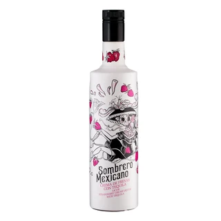 Sombrero Mexicano Strawberry Cream Liquor With Tequila 70cl NRB - 32071007.jpg