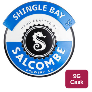 Salcombe Shingle Bay Golden Ale 9G Cask 4.2% - 15452650_B.jpg