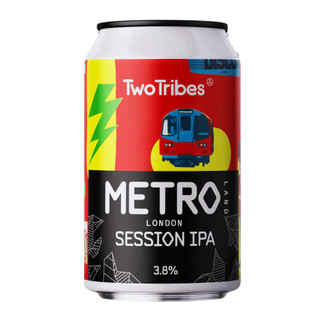 Two Tribes Metroland IPA 12 x 330ml Can - 25640583_1.jpg