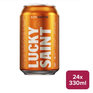 Lucky Saint 0.5% Hazy IPA 24 x 330ml Can - 23160503_B.jpg