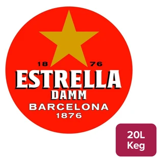 Estrella Damm Lager Draught Master 20L Keg - 19406703_B.jpg