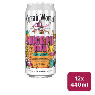 Captain Morgan Muck Pit Brew Tropical 12 x 440ml Can - 36020732_B.jpg