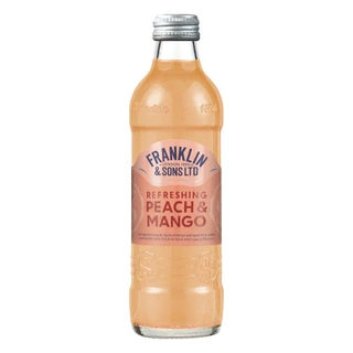Franklin & Sons Peach & Mango Soda 12 x 275ml NRB - 55250014_1.jpg
