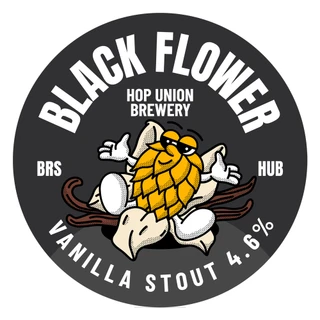 Hop Union Black Flower Vanilla Stout 9G Cask - 15603324_1.jpg