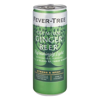 Fever-Tree Refreshingly Light Ginger Beer 12 x 250ml Can - 58965212_1.jpg