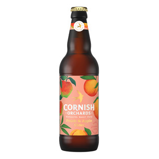Cornish Orchards Peach & Apple Cider 12 x 500ml NRB - 27890056_1.jpg