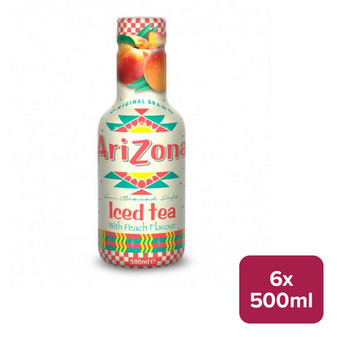 AriZona Iced Tea with Peach 6 x 500ml PET - 53990875_B.jpg