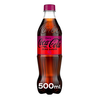 Coca-Cola 'Coke' Zero Sugar Cherry 12x500ml PET - 52120031_1.jpg