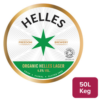 Freedom Organic Gluten-Free Helles Lager 50L Keg - 17542440_B.jpg