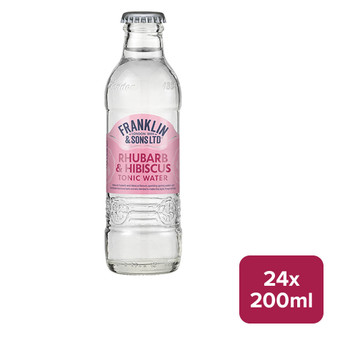 Franklin & Sons Rhubarb Tonic Water with Hibiscus 24 x 200ml - 55250140_B.jpg