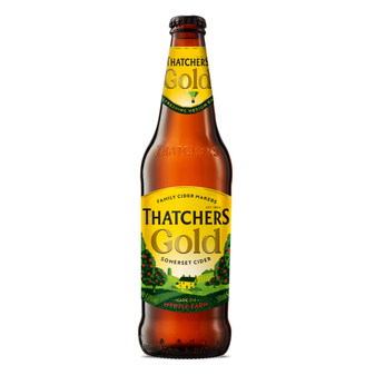Thatchers Gold Cider 6 x 500ml NRB - 29070731_1.jpg