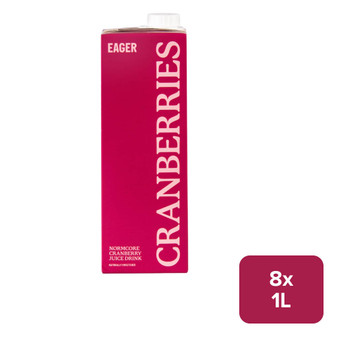 Eager Cranberry Juice 8 x 1L Carton - 59805348_B.jpg