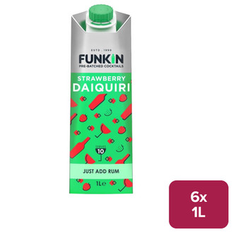 Funkin Strawberry Daiquri Pre-Batched Just Add Rum 6 x 1L Carton - 59739549_B.jpg