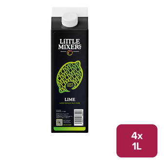 Little Mixers Super Premium Lime Puree 4 x 1ltr - 58778456_B.jpg